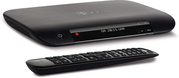 Nein Auslaufartikel (Produktion durch Telekom Media Receiver 401 (2017) schwarz mit 500 GB Festplatte, UHD/4K, Entertain TV, 7-Tage-Wiedergabe