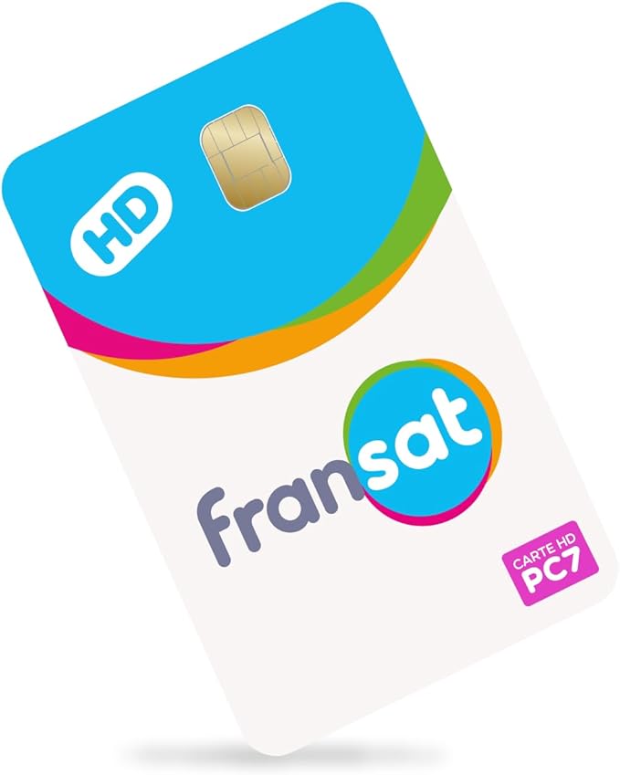 FRANSAT PC7 HD Karte – gültig für 4 Jahre, kompatibel mit HD-Geräten und optionalen TV-Angeboten