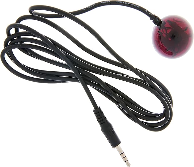 EDISION Jack zu IR Kabel 1m Infrarot Empfänger IR-Auge für Picco T2, Picco T265, Picco T265+, Picco T265 pro, PING, PING T2/C, PING S2+T2/C, Proton S2, PICCOLINO S2, PICCOLINO S2+T2/C