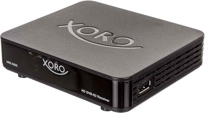 Xoro HRS 8655 HD DVB-S2 Satellitenreceiver mit Triple Tuner, Unicable & 12V Netzteil
